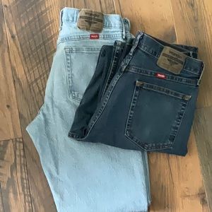 Wrangler Mens jeans 2 pair